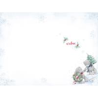 Bears Holding Hands Me to You Bear Christmas Card Extra Image 1 Preview